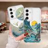 Чехол для телефона Samsung Galaxy A57 A34 A35 A36 A37 A56 A26 A24 A52 A54 A15 A52 A17 A25 A51 A14 A16 A55 A31 A23 Горный Арт