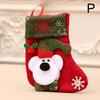 Christmas Stockings Pendant Gift Bag Party Decor Snowman Reindeer Socks Christmas Tree Decorations