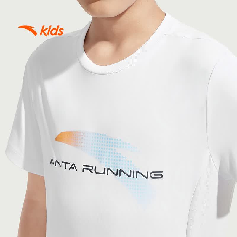 Anta Kids' Boys' Cooling Short Sleeve Sport T-Shirt