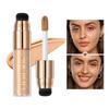 Liquid Concealer with Brush Hydrating Foundation Makeup Oil-control Non-removal of Makeup Skin-friendly BB Cream Foundation Liquid Covers Blemishes