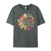 Just Because Im Awake Funny for Tweens Teens Retro Groovy Graphic Shirts Band Tshirts