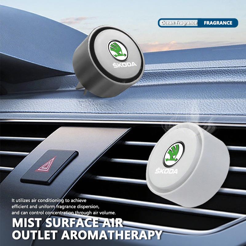BATJ9 Car Air Freshener Aromatherapy Diffuser Accessories Perfume Decorative For Skoda octavia a5 a4 mk1 2 fabia superb rapid mk3 yeti