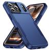 Военный противоударный чехол-броня для iPhone 17 Pro Max Air 15 14 Plus 16E 11 12 13 16 Pro Двухслойный чехол с усиленной защитой