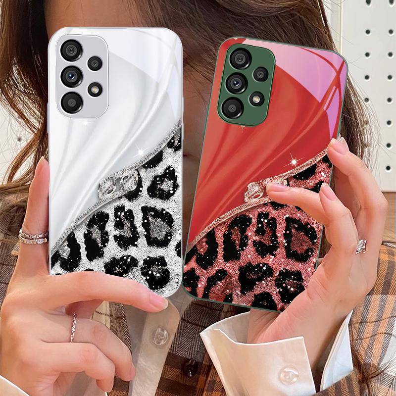 Красочные узоры для Samsung Galaxy S10 4G S20 11E 30 S21 22 S24 Fe Pro S23 S25 Ultra 5G S9 Чехол для телефона из закаленного стекла