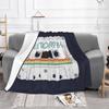 40Th Birthday Best Of 1984 Cassette Tape Vintage For Gift Creative Design Light Thin Soft Flannel Blanket Vintage Old Retro