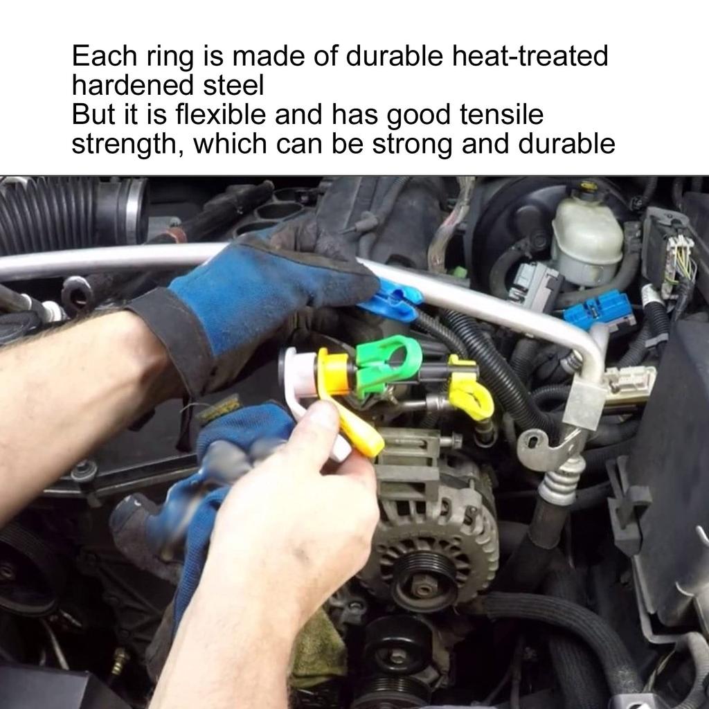 KIMISS 300PCS набор стопорных колец, внутренние стопорные кольца, стопорные зажимы, набор колец из легированной стали для универсального набора инструментов для ремонта дома в магазине,