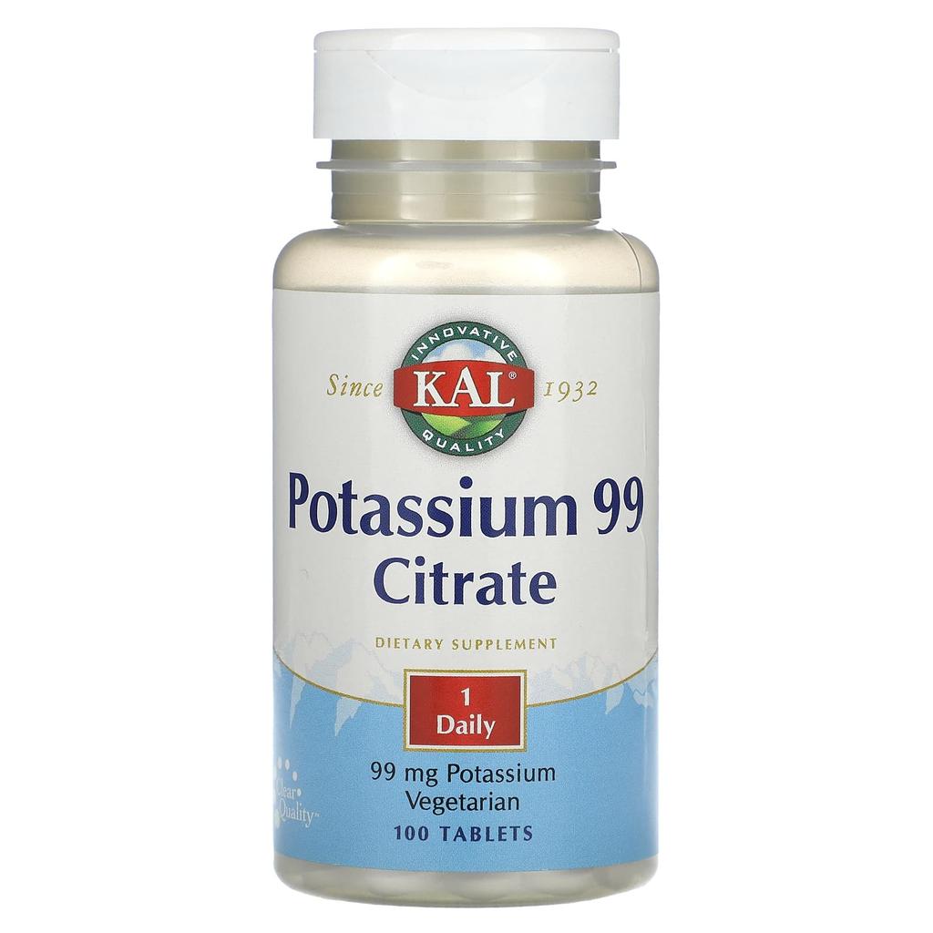 Potassium 99 Citrate, 99Mg, 100 Tablets