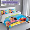 3pcs Custom Name Ms. Rachel Set,Includes 1 Duvet Cover and 2 Pillowcases,All-season Bedroom Decor