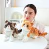 Рыжий кот Американская короткошерстная плюшевая игрушка Как настоящий Милый маленький котенок Разноцветные кошки Кукла Полосатый Милый Плюшевый подарок детям