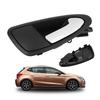For Seat Ibiza IV 2009 2010 2011-2012 Car Interior Door Handle Cover Trim 6J1837114A 6J1837113A Black Silver Auto Accessories