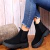 European and American Fashion Flat Bottom Women's Boots 2024 Spring New Daily Warm and Comfortable Temperament Women's Shoes