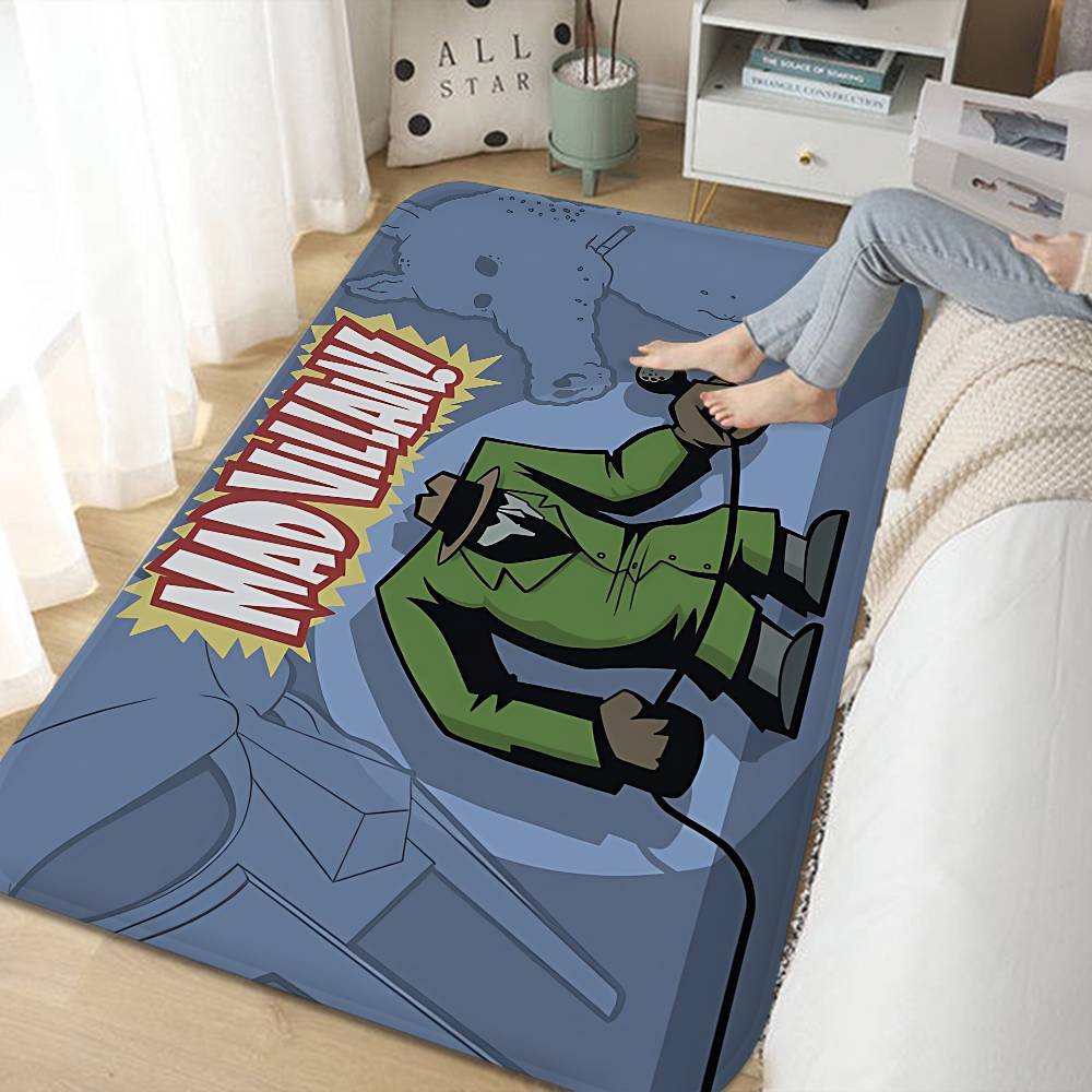MF DOOM RAPPER Door Mat Nordic Style Bedroom Living Room Doormat Home Balcony Anti-Slip Alfombra