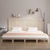 VidaXL Wall-mounted Headboard 186x3x91.5 Cm Solid Pine Wood 824703