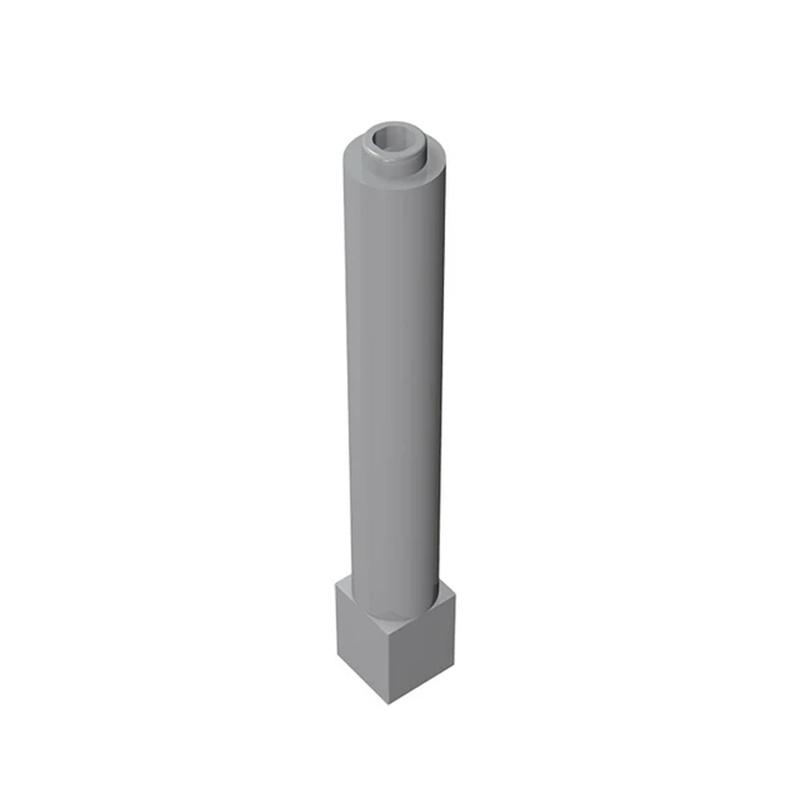 Non-Toxic 50Pcs Moc 43888 With 1X1X6 Solid Pillar Thick For Building Blocks Parts Diy Bricks Bulk Tech Parts Toys Model Educational