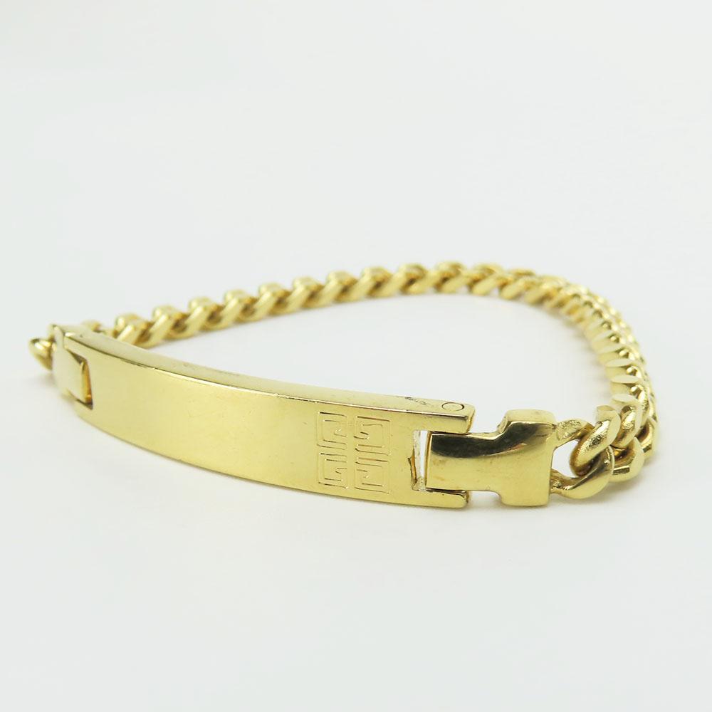 Used Givenchy bracelet metal 19.4g gold plating