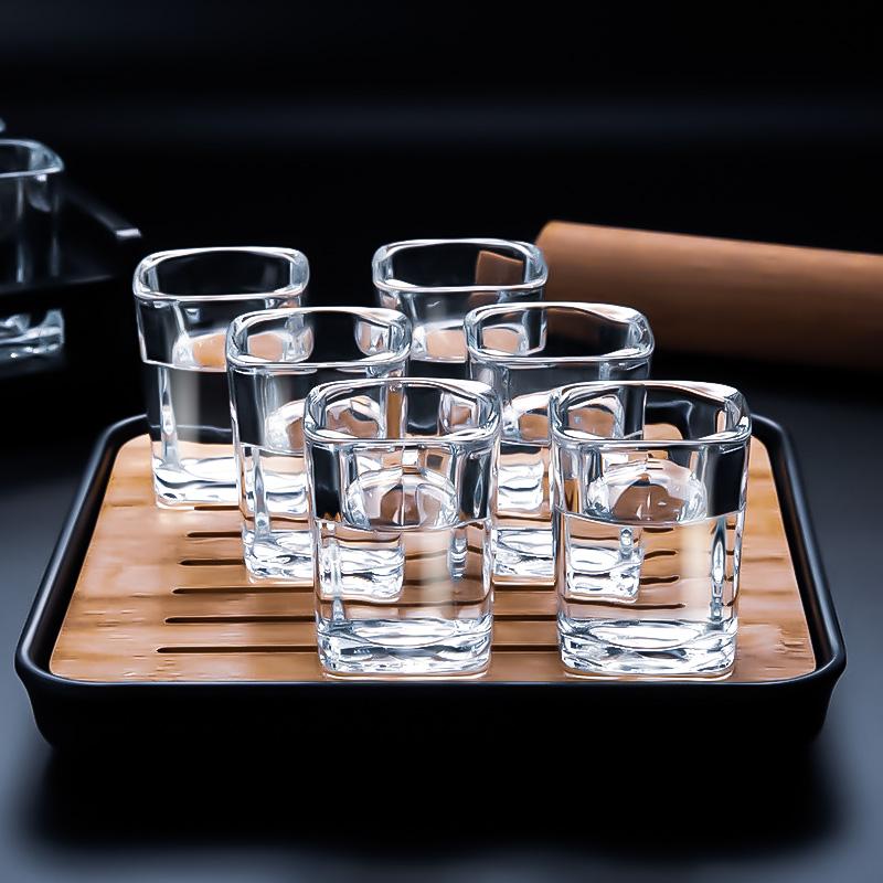 SGlass Set White Wine Glass Cup Cup Holder Drinkware Set Spirit Glass Bar KTV Wine Glass Holder Glass Storage Rack