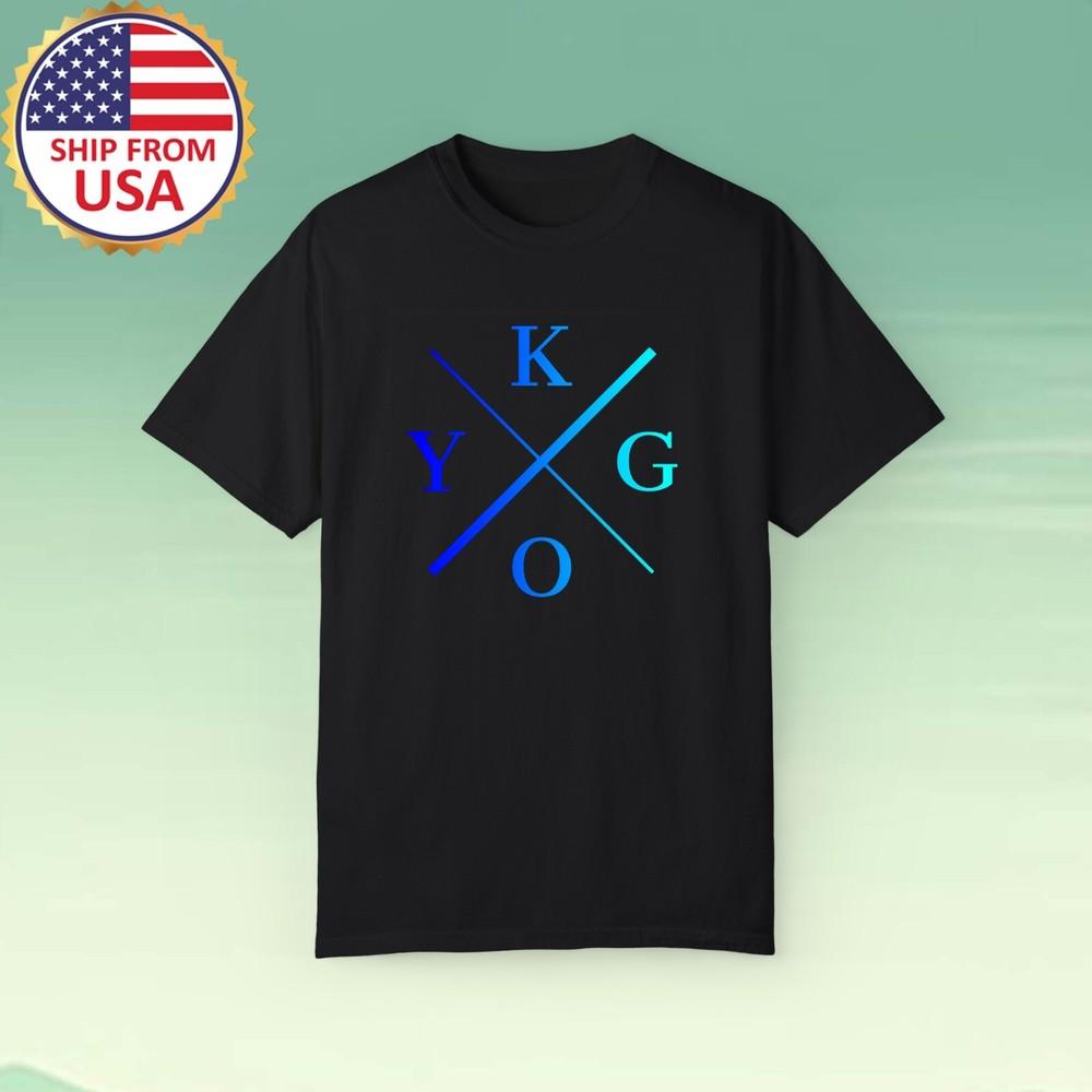 Kygo Saturated Sky Men#039;s Black Size S5XL Unisex T-Shirt