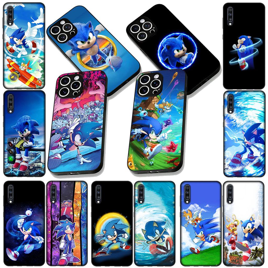 Phone Cover for Samsung Galaxy S25 S24 S23 FE Plus Ultra S7 Edge A16 A15 5G s25+ Casing Flexible Case S-Sonics Hedgehog