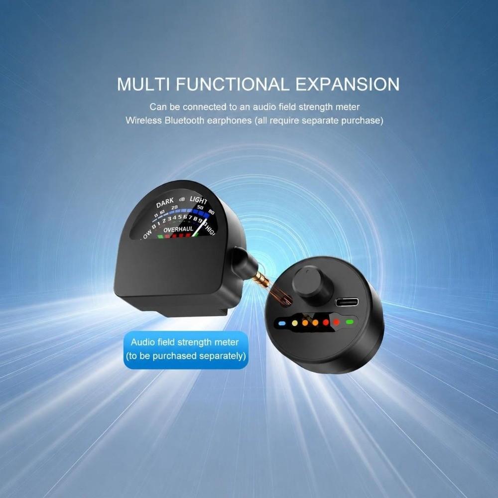 LED Indicator Water Leak Sensor Volume Adjust Pipe Listener Precise Leak Tester Wall Leak Detect