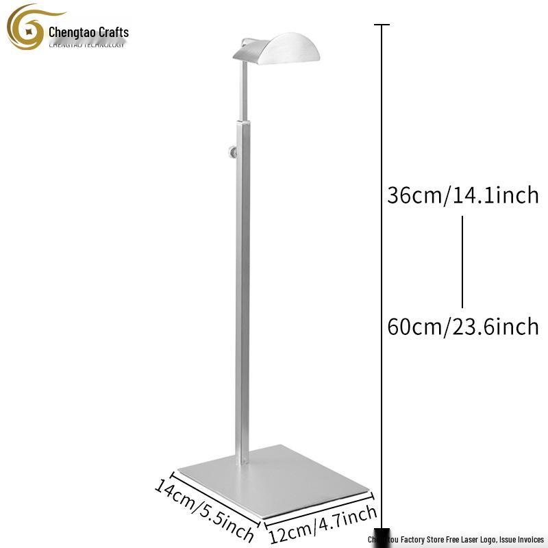Регулируемая подставка для демонстрации сумок из нержавеющей стали для женских сумок