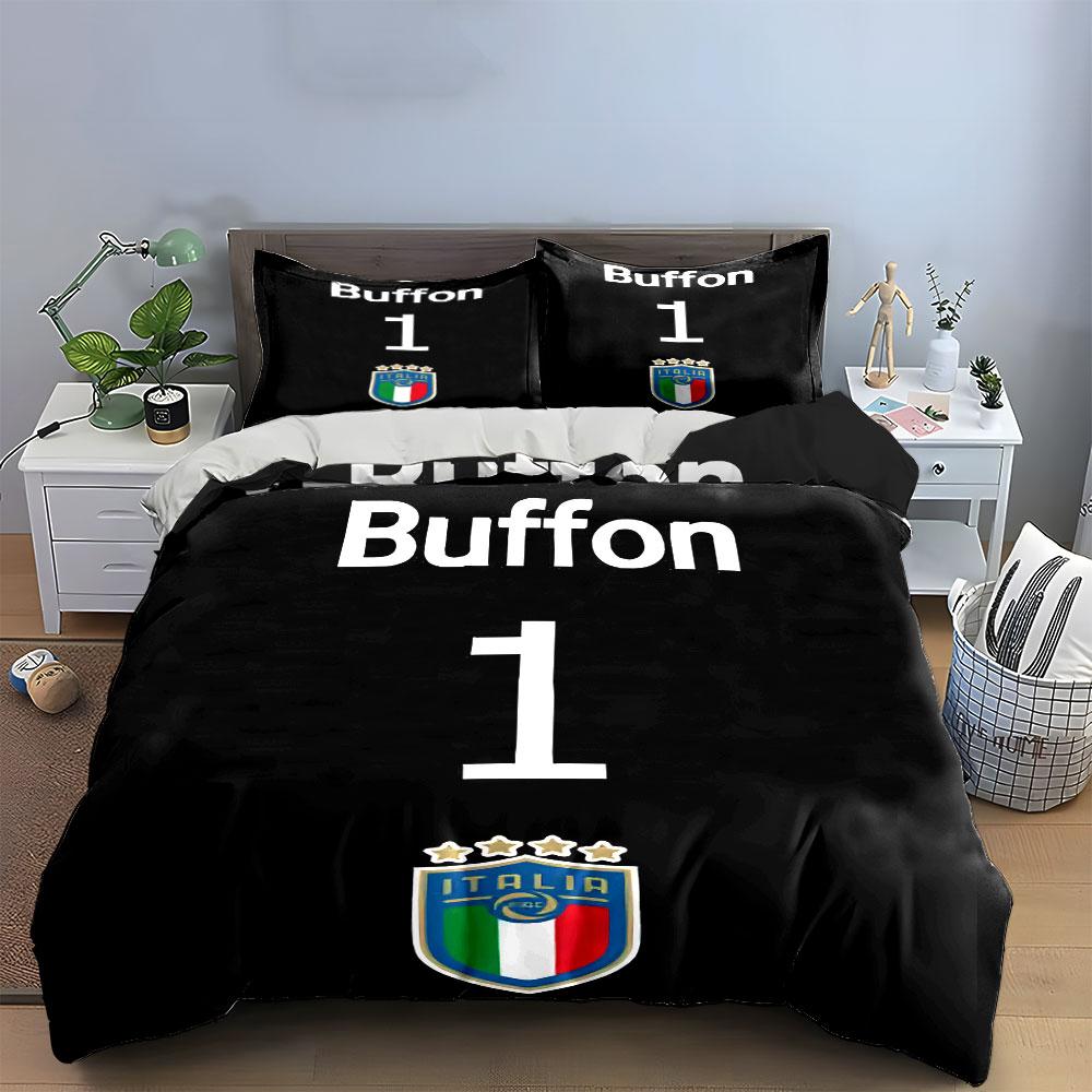 Buffon Football Bedding Set Bedding Duvet Cover Set Duvet Cover Pillowcases (1 * Duvet Cover 2 * Pillowcases, without duvet insert)