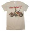 Футболка Van Halen Biker Pin Up, Мужская футболка Rock N Roll Music, Размеры от S до 5XL, Унисекс футболка