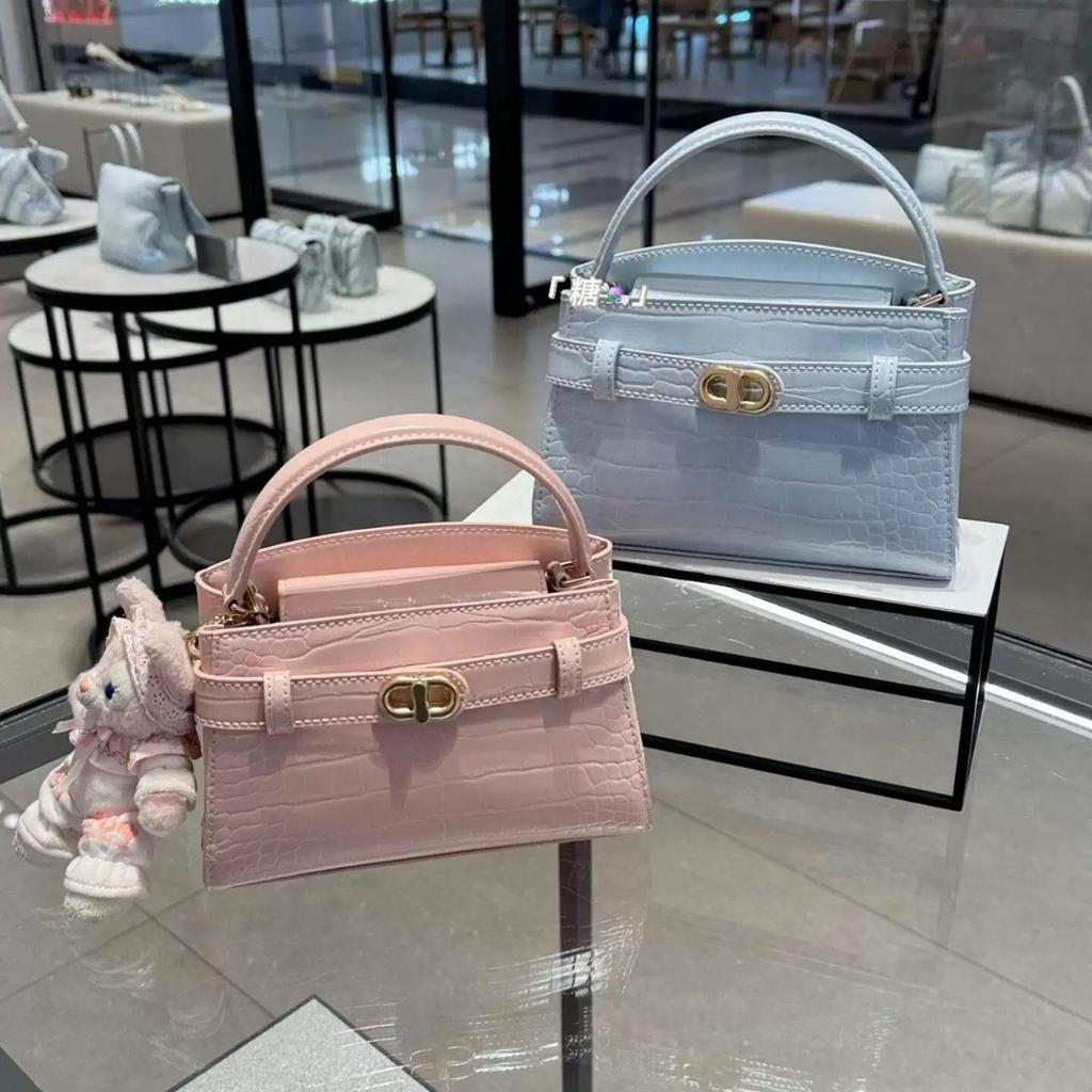 Весна и лето новая портативная маленькая квадратная сумка новая сумка с крокодиловым узором модная универсальная дорожная сумка на одно плечо через плечо