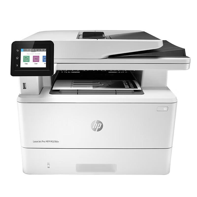 HP Многофункциональное устройство LaserJet Pro MFP M329dw, черно-белое, лазерное, с разъемом CN (адаптер в комплекте)