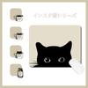 Computer Desk Mats Desk Mat Cat Mouse Pads Waterproof Thickened Cat Mouse Mat Anti-Slip Literary Black Cat Mouse Pad Office Desk
