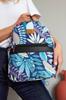 Patterned, urban women's backpack - Rovicky