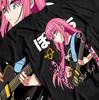 Anime Kawaii Funny, Hitori Gotou Bocchi The Rock Tee, Niji Black T Shirt
