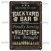 MyPlate Beer Metal Sign Plaque Metal Vintage Pub Funny Tin Sign Wall Decor For Pub Club Man Cave Bar Decoration Tin Plates