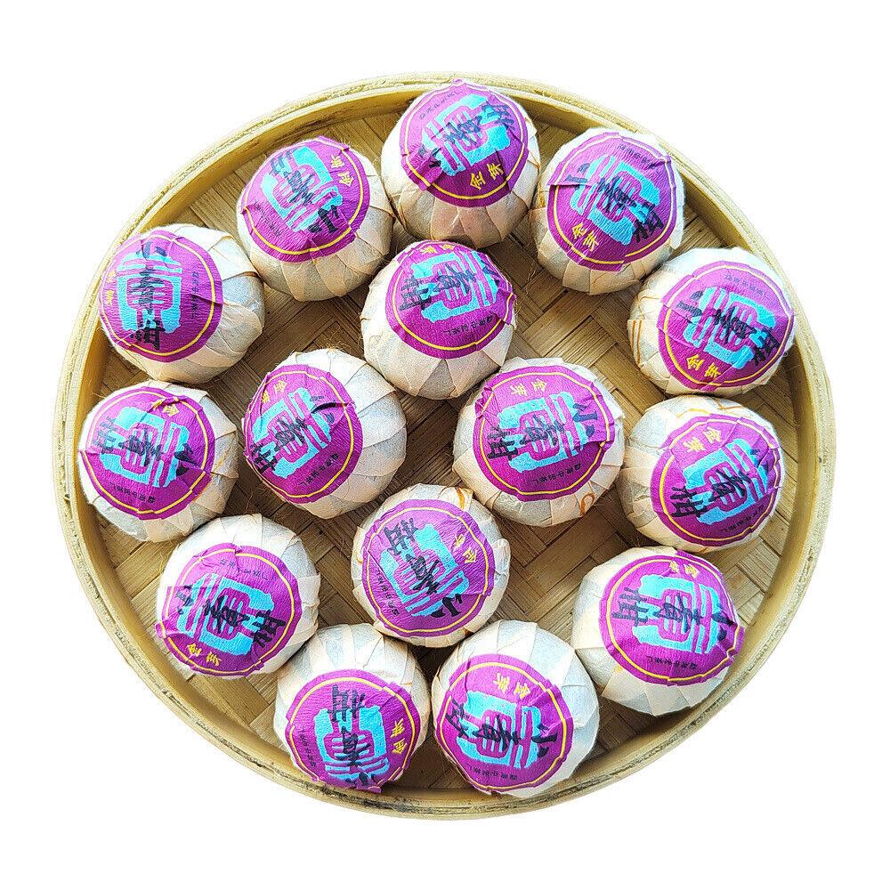 500 г черного чая Синьхуэй, маленькие зеленые апельсины 2021 года, приготовленный пуэр с кожурой мандарина