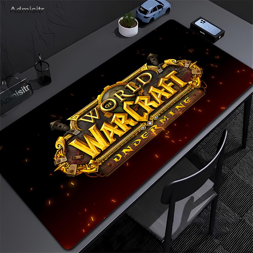 Игровой коврик для мыши World of Warcraft Игровой коврик для мыши ПК Компьютерные аксессуары Настольный коврик Xxl Игровые коврики Настольный коврик Офисные коврики для мыши