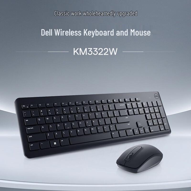 DELL KM3322W Wireless Keyboard and Mouse Combo