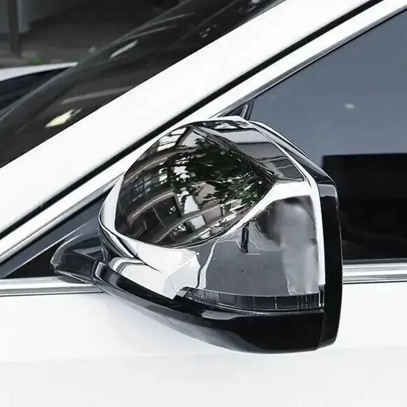 For Cadillac CT5 CT6 2024 Car Rearview Side Mirror Cover Wing Cap Exterior Door Housing Shell Trim