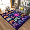 3D 80s Gamer Controller Area Rug Large,Carpet Rug for Living Room Bedroom Kitchen Decoration, Carpets for Bed Room Mat  Home