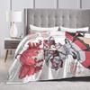 Kasane Teto Anime Blankets  Flannel Awesome Warm Throw Blankets for Coverlet Autumn/Winter
