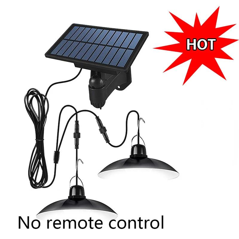 Solar Household Indoor Solar Light and Outdoor Solar Pendant Light Camping Outdoor Solar Lights One Drag Two Waterproof Lights