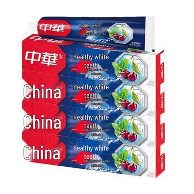Зубная паста Zhonghua с пищевой содой для здорового отбеливания