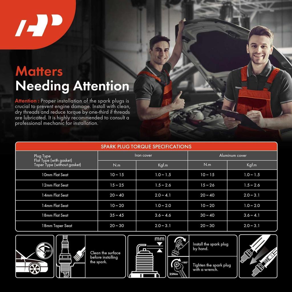 Иридиевые свечи зажигания A-Premium Ford Explorer 2014-2019 Escape 2013-2019 Fusion Focus 2013-2018 Edge Mustang