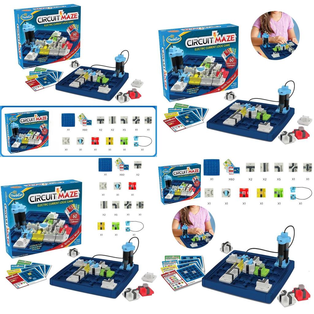 Thinkfun Лазерная гравитационная настольная игра Продвинутая головоломка-лабиринт с цепью