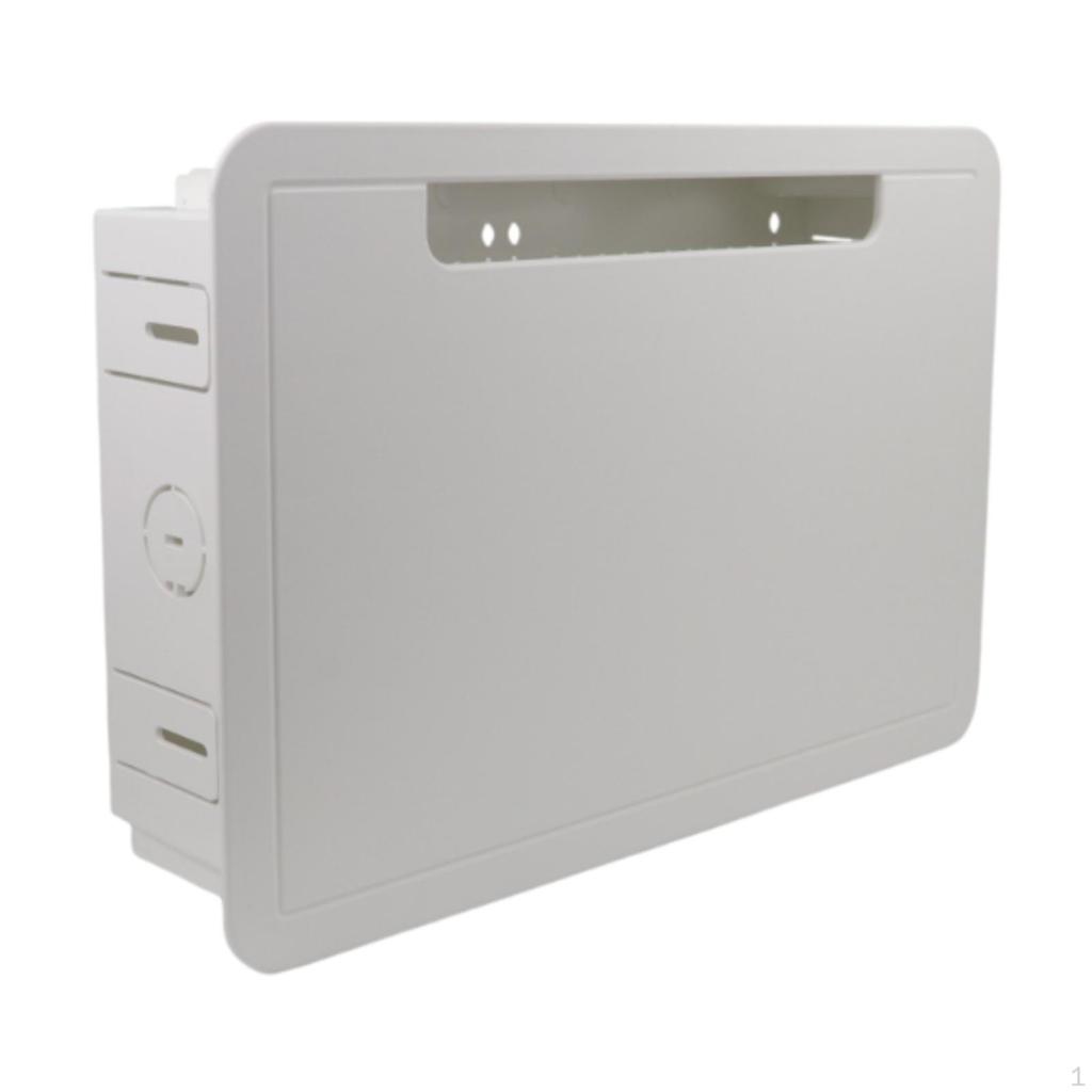 9 Inch TV Media Boxes for Device Storage Distribution Recessed Case Wall Plate