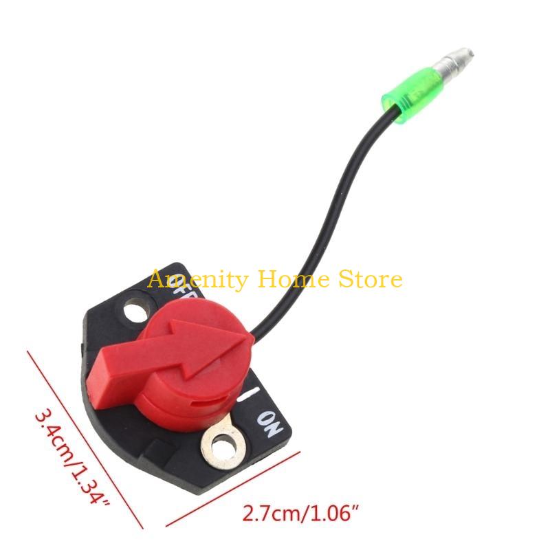 F26C On/Off Engine Stop Switches Shutdown Fit for Robin EX13 EX17 EX21 EX27 EX35 EH36 EH41 EY20 EY28 On Off Switches