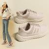 Женские ins в корейском стиле осенние кроссовки для папы женская обувь 2025 студенческие спортивные удобные на толстой подошве увеличивающие рост повседневные спортивные туфли