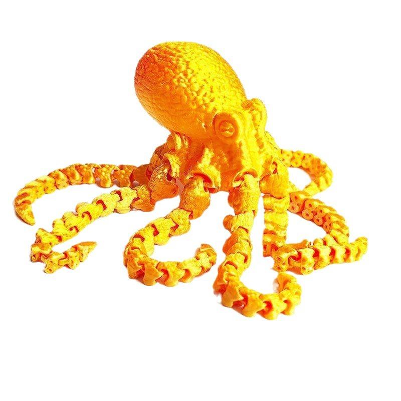 3D Печать Осьминог Украшение Ландшафт Аквариума Украшения Игрушка Селебрити Модель Осьминога Симуляция Креативный Ручной Работы Подарок