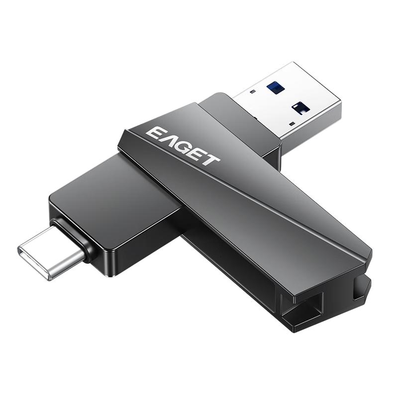 EAGET Высокоскоростная флешка USB-C с двумя интерфейсами