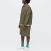 Uniqlo Широкие шорты-коробка X MARNI (Азия) Оливковый Унисекс Уличная одежда 449563-57