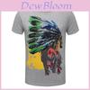 Premium Quality 100% Cotton Unisex Short Sleeves Casual T-shirt Indian Size L For Effortless Style