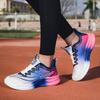 Мужские контрастные цветные спортивные баскетбольные кроссовки для бега кроссовки для студентов большие размеры кроссовки для бега
